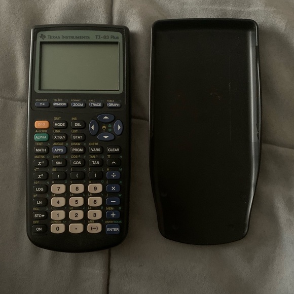 Texas Instruments TI-83 Graphing Calculator & Hard Shell Case - Picture 2 of 5